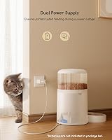 faroro Automatic Cat Feeder with 3MP Camera 5G WiFi Night Vision view 6