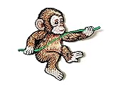 Baby Monkey Little Animal Cartoon Sew Iron on