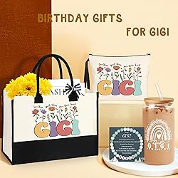 DOGMEM Gigi Gifts for Grandma Birthday Gifts Set