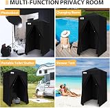 Eagle Peak Flex Ultra Compact 1.2x1.2 m Pop-Up Canopy Sun Shelter Changing Room view 7