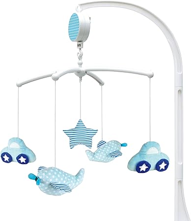 Jabadabado Musique Mobile Voiture Avion Avec Bras Mobile Bleu Pastel Somnifere Mobile Musical Les Petites Filles Chambre Bebe Amazon Fr Bebes Puericulture