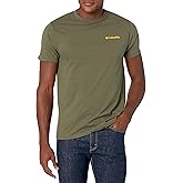 Columbia Apparel Men's Graphic T-Shirt Shirt, Surplus Green/Punsal, Small