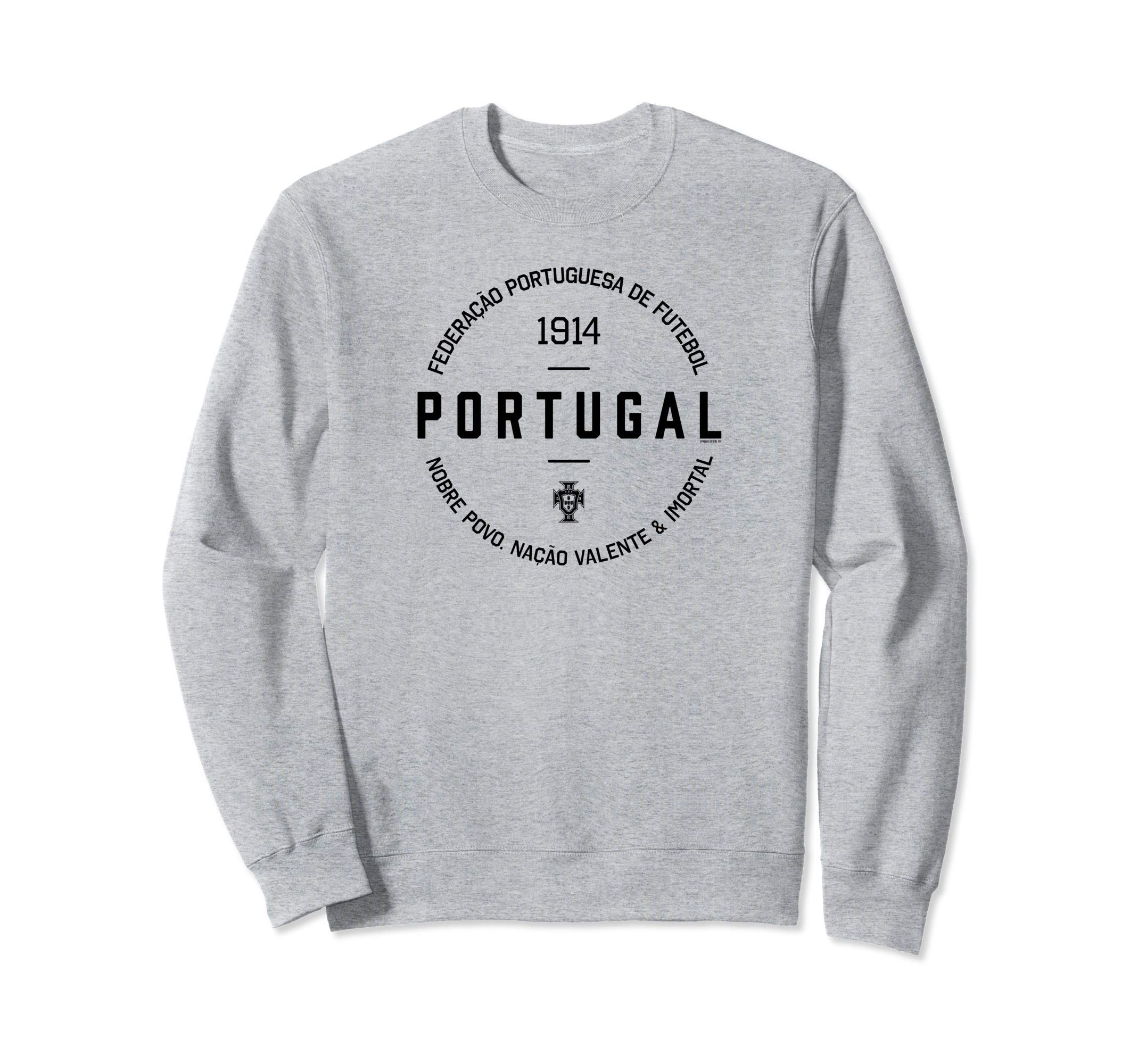 Portugal Black Bagde Sweatshirt