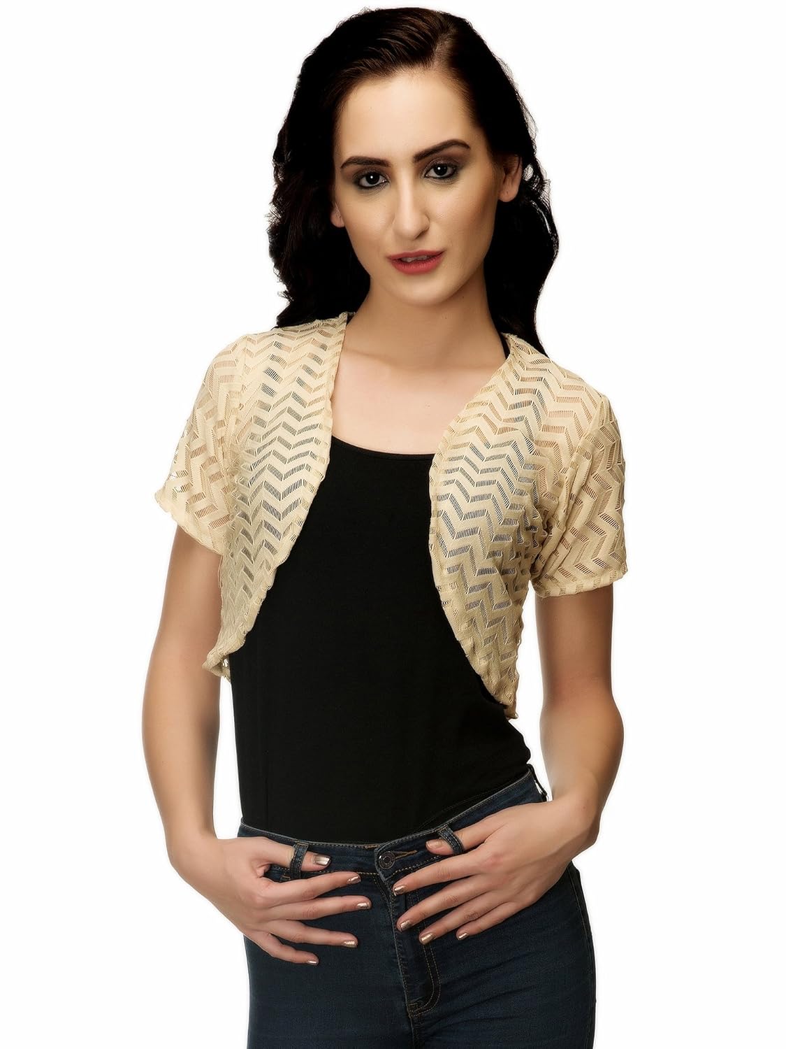 adyuth women net shrug