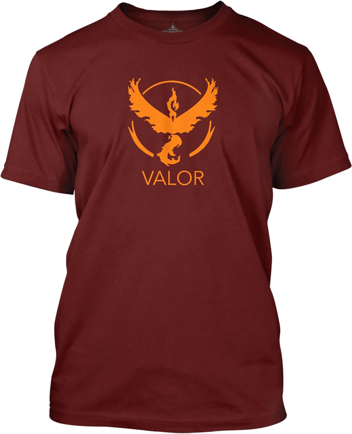 Team Valor T Shirt BurgundyMedium Amazon.co.uk Clothing