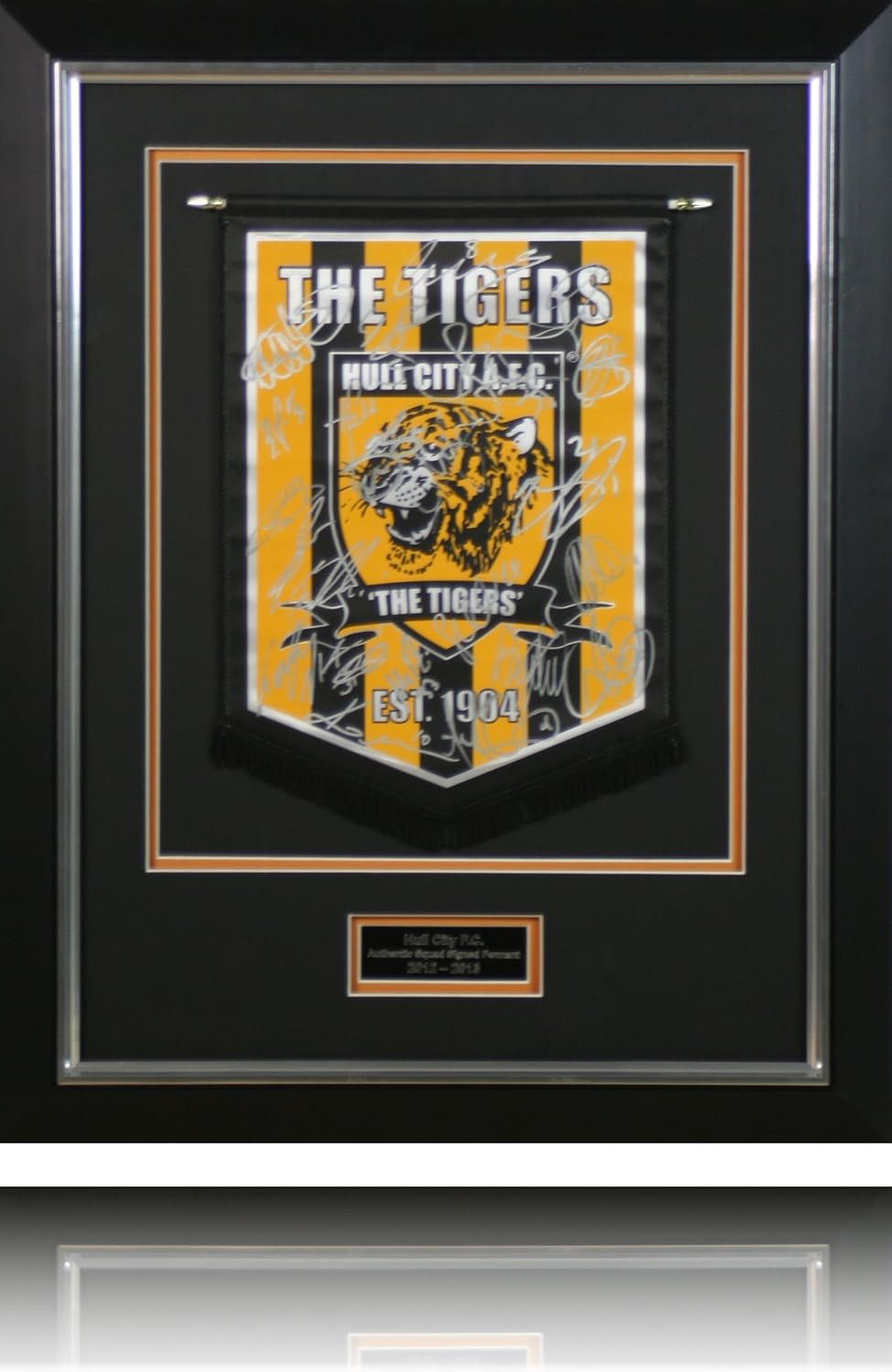 Hull City FC Pennant Signed By The Full 2012/13 Squad Amazon.co.uk