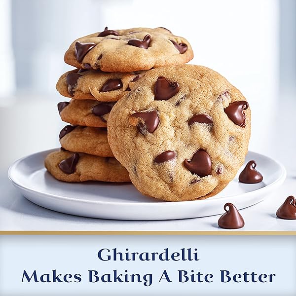 GHIRARDELLI 60% CACAO BITTERSWEET CHOCOLATE PREMIUM BAKING CHIPS, 20 OZ BAG