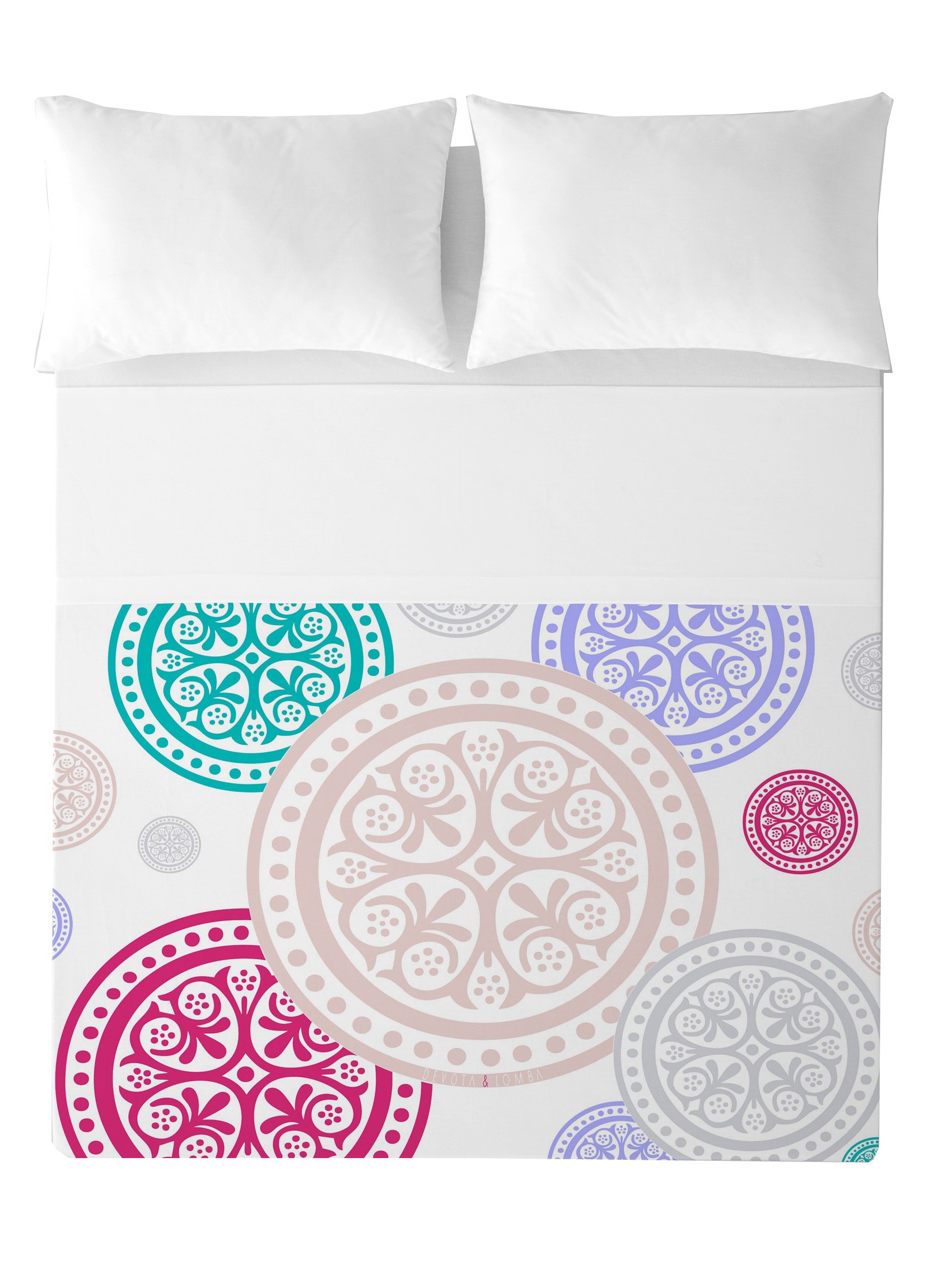 Devota & Lomba Medallions – Bedding Set Bed 135 multicoloured