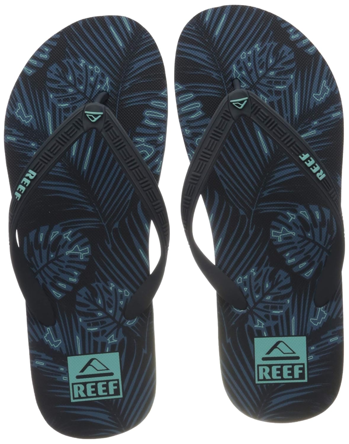 Buy Reef Men's FlipFlop, Navy Palm, Womens 10 at Amazon.in