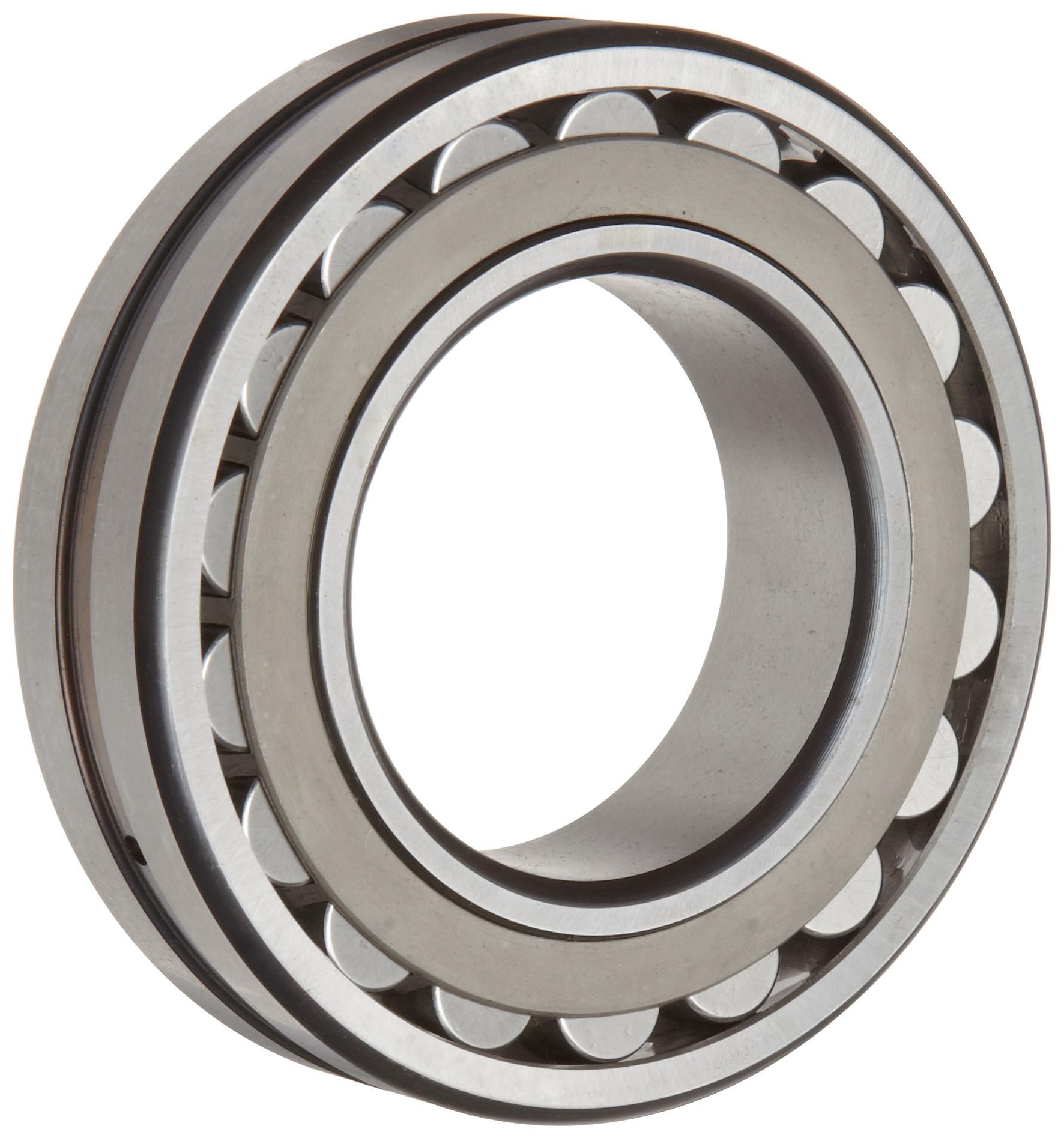 SKF 22264 CC/W33 Explorer Spherical Roller Bearing, Straight Bore, Lubrication Groove, 3 Hole Outer Ring, Unsealed, Steel Cage, Standard Clearance, Metric, 320mm Bore, 580mm OD, 150mm Width, 1300rpm Maximum Rotational Speed, 1100000lbf Static Load Capacity, 711000lbf Dynamic Load Capacity