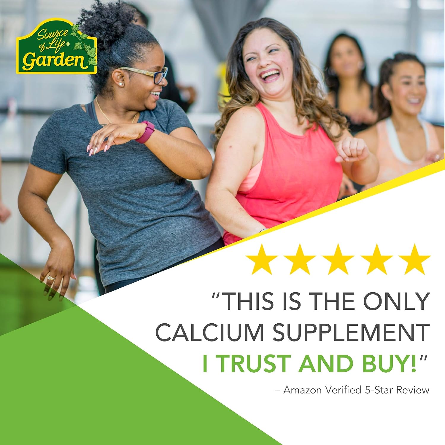 NaturesPlus Source of Life Garden Organic Calcium, AlgaeCal Calcium and Magnesium Supplement, Teeth and Bone Health, Vegan - Image 3
