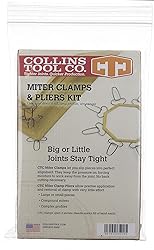 Collins Spring Loaded Pliers and 13 Miter Clamps