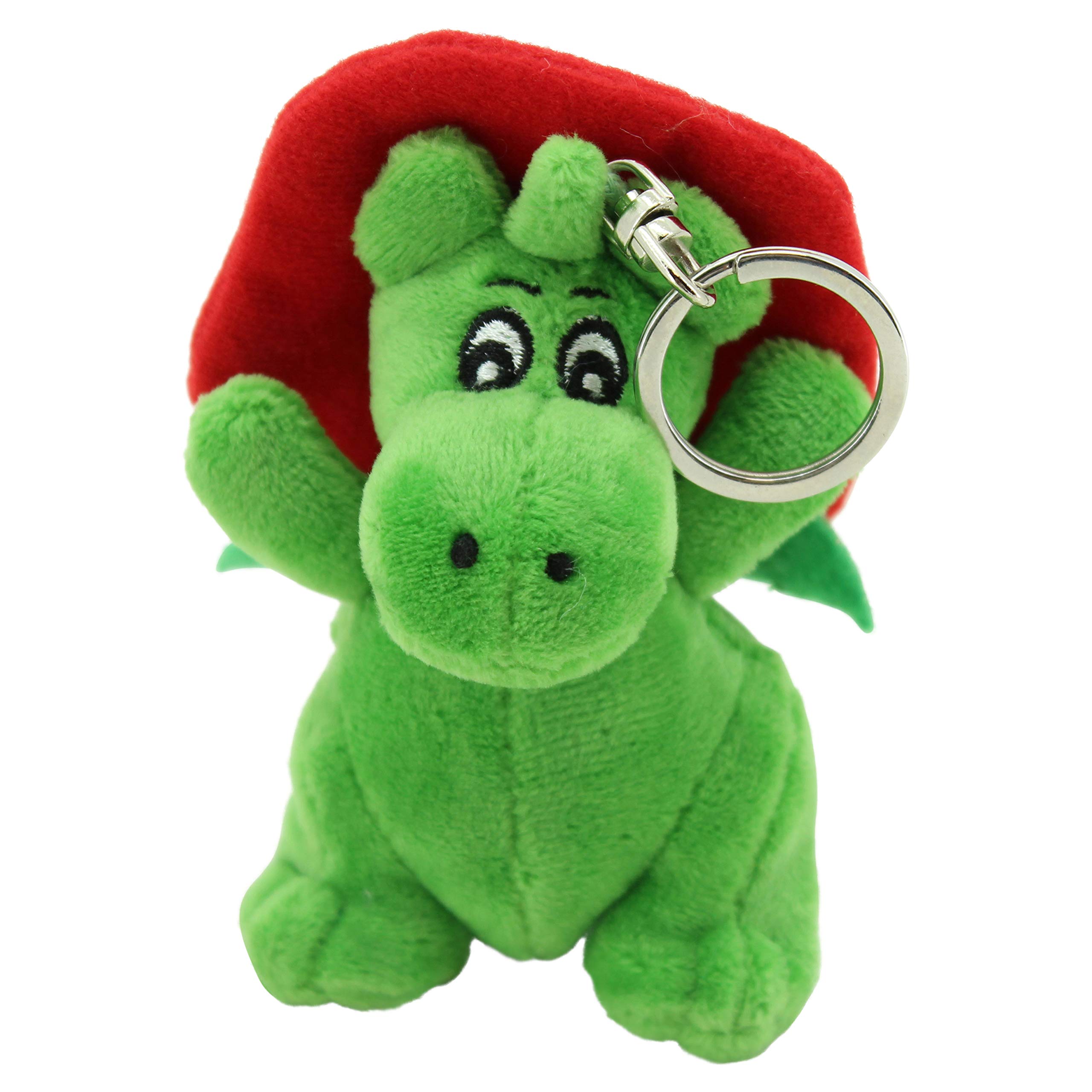 Sweety Toys 11353 Dragon Grisu Plush Toy Fire Brigade Mascot Plush Approx. 10 cm