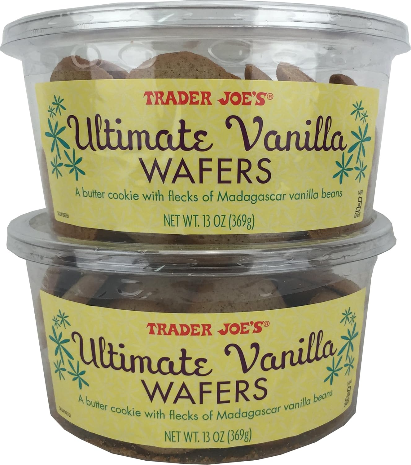 Trader Joe's Ultimate Vanilla Wafers 13oz (2 pack)
