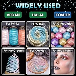 NiHome Edible Food-Grade Glitter Powder Glimmer