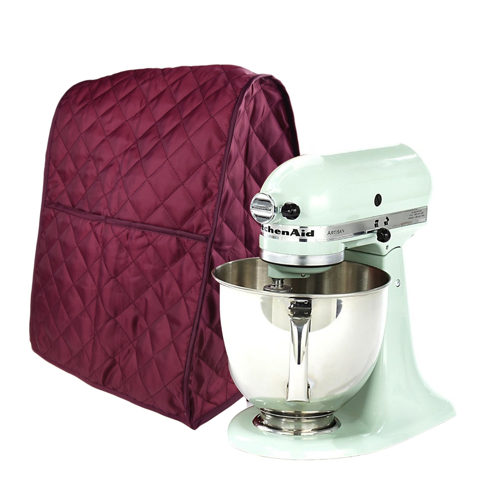 NKTM Stand Mixer Dustproof Cover with Organizer Bag for Kitchenaid