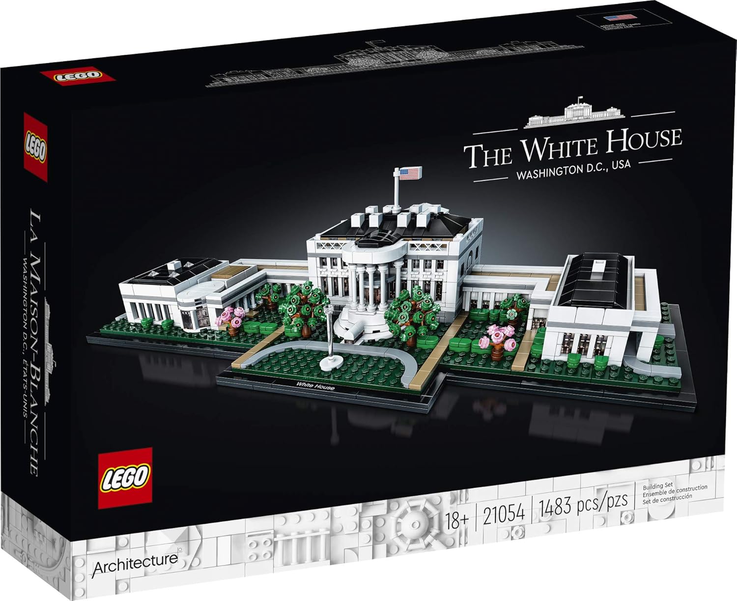 white house lego set amazon