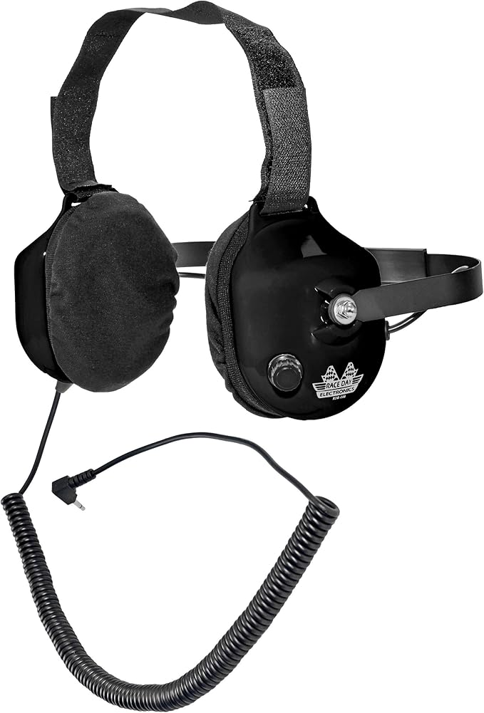 Race Day Electronics NoiseReducing Behind The Head Racing Scanner