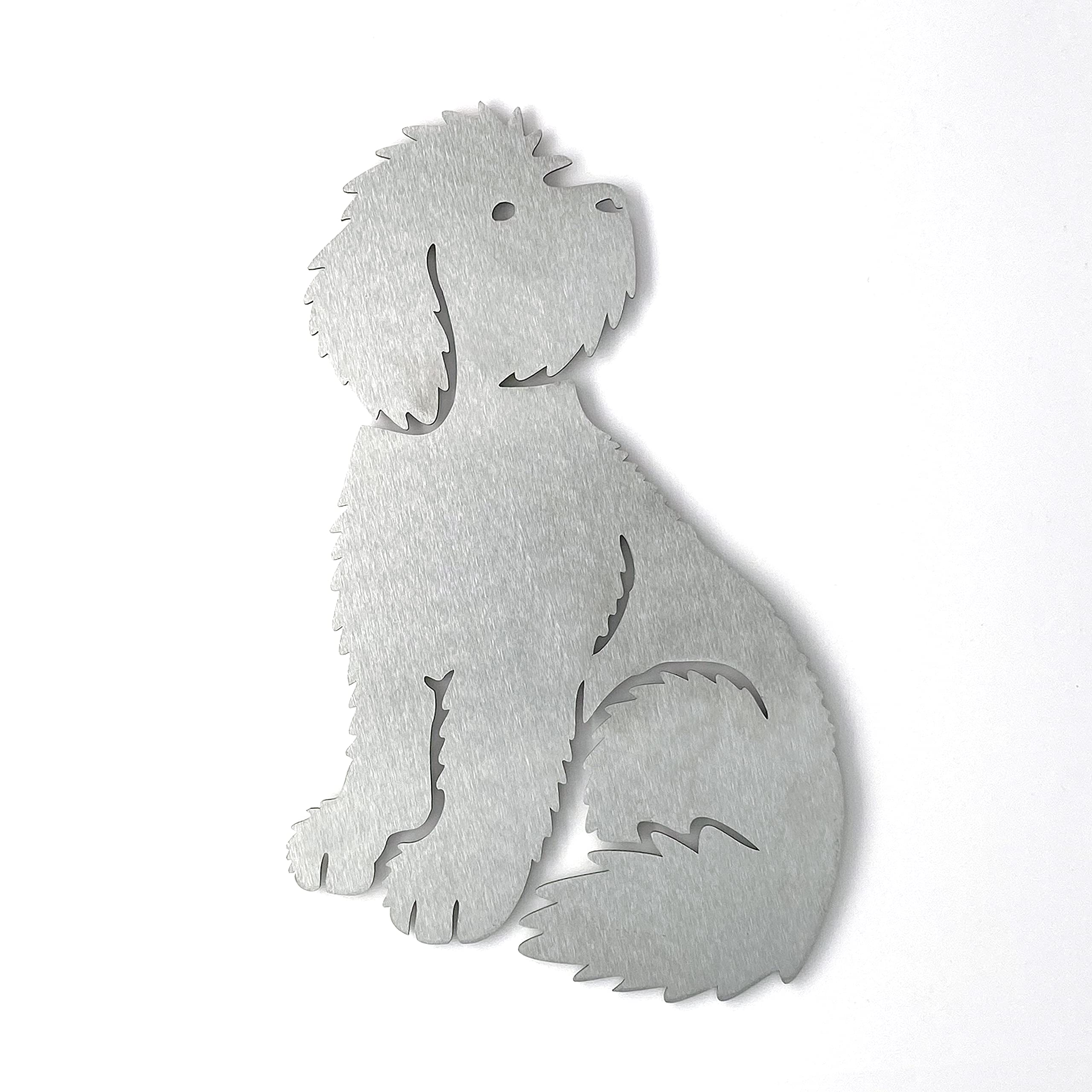 Image Industry Cockapoo (Full Body) - Rustic Garden Sculpture