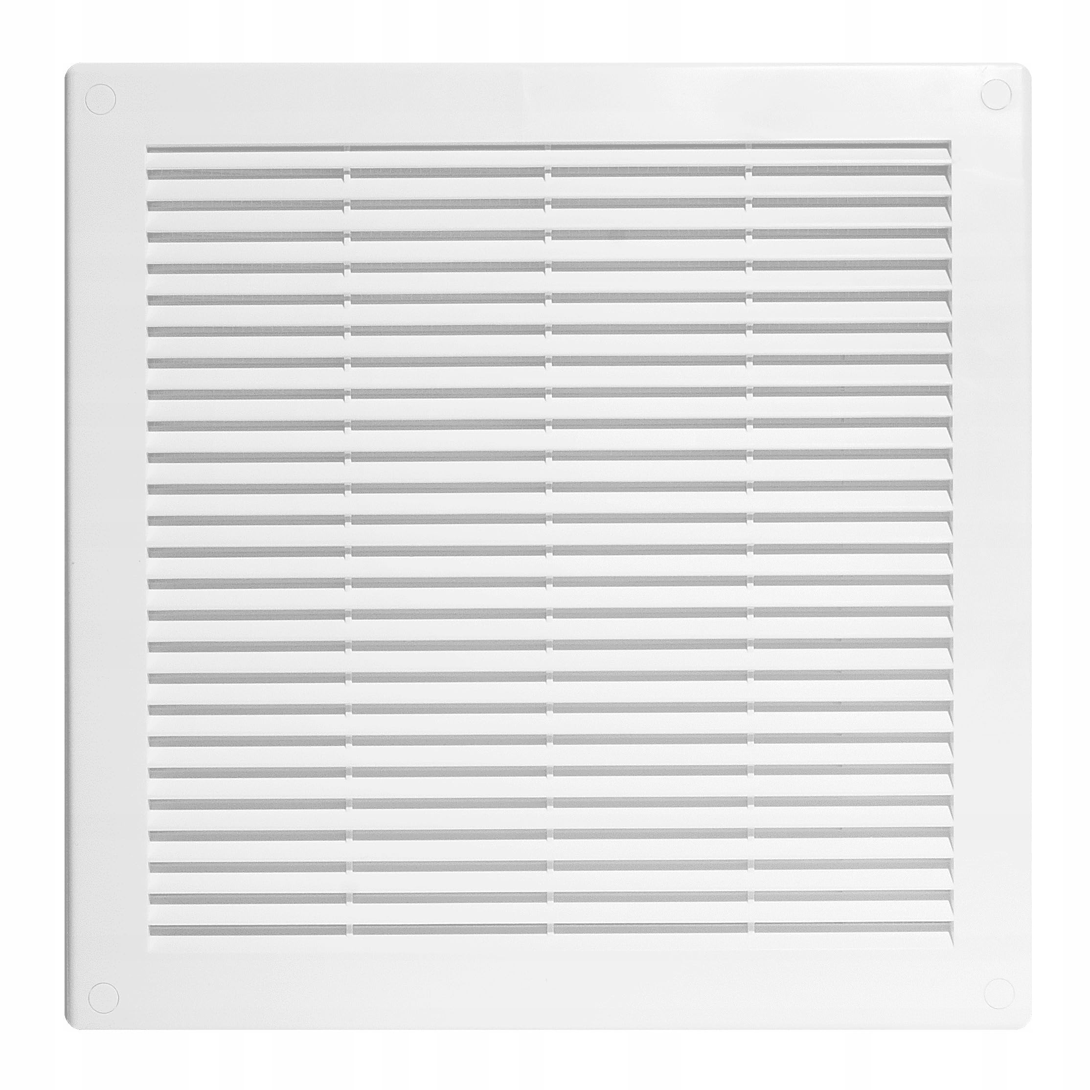 Air Vent Grill 190mm x 190mm with Adjustable Shutter and Fly Screen/Net/Mesh Ducting Ventilation Cover TK2