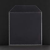 DragonTrading 25 x CD DVD Clear Cover Cases 100 Micron Plastic Wallet view 5