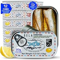 Grilled Catch Brisling Sardines Smoked In Olive Oil 5.6 Oz Pack Of 10 Wild Caught, Kosher, Product Of Latvia
