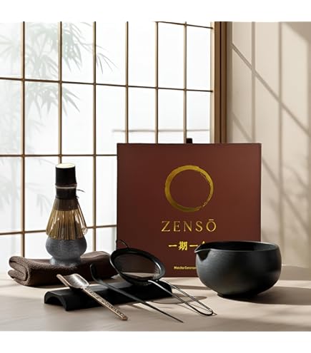 Amazon.com: ZENSO Premium Matcha Whisk Set – 10 Piece Japanese