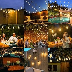 Brightever 50FT Outdoor String Lights