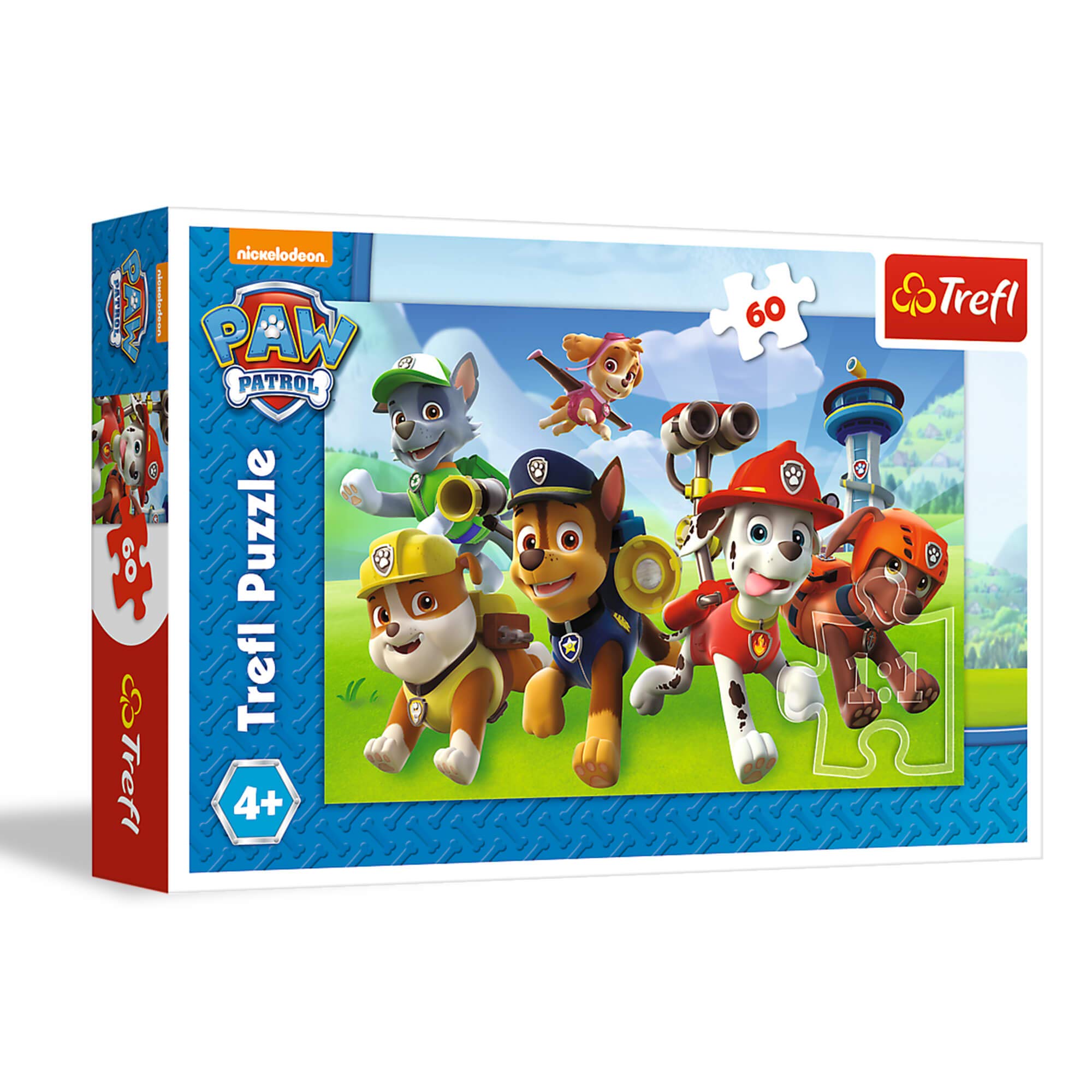 Trefl 916 17321 60pcs Paw Patrol Puzzle, Multi-Colored