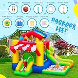FBSPORT Inflatable Bouncy Castle Double Slide Trampoline Ball Pit Kids 135kg view 6
