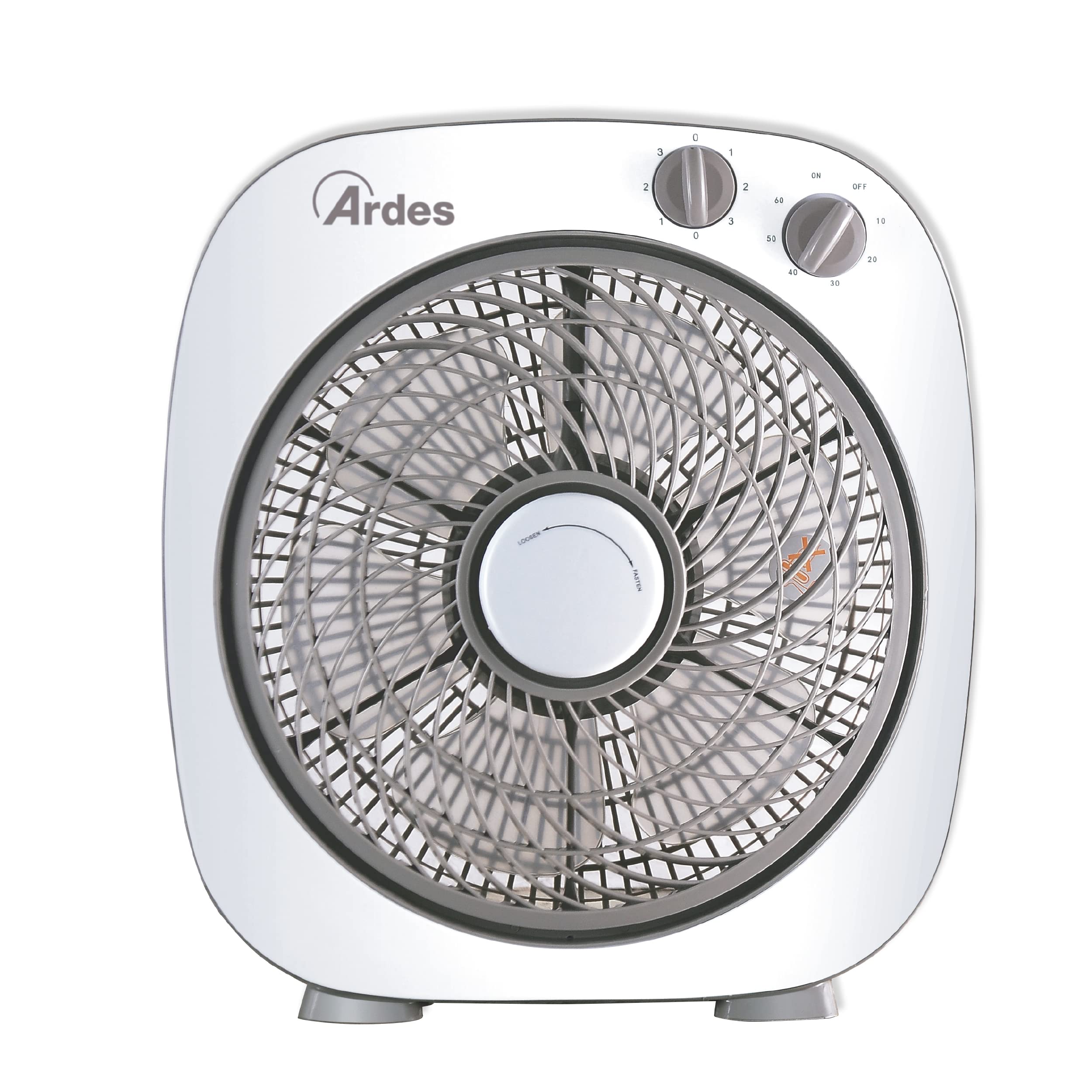 Ardes - Ar5B24 Ventilateur De Table Ou Sur Pied Muni De 6 Pales Et 3 Niveaux D'Intensité Rotation À 360 Degrés Ventilateur Sur Pied Box Floor