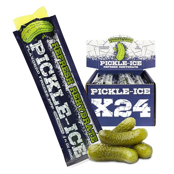 VAN HOLTEN’S PICKLES – PICKLE-ICE FREEZE POPS – 24 PACK