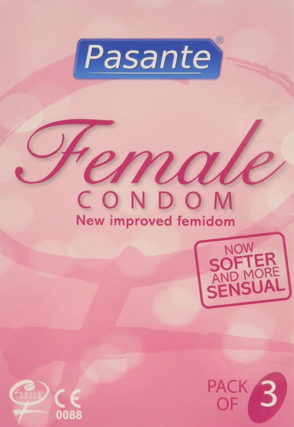 Pasante Female Condoms Pack of 3 Amazon.co.uk Health & Personal Care