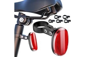 DDJ Upgraded for Apple Tag Tracker & Moto Tag Bike Mount, Hidden Bike Reflectors Holder, Waterproof Anti-Theft GPS Tracker Ca