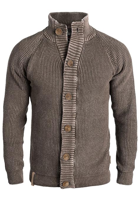 title=INDICODE Coby- Cardigan da Uomo