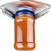 Moeuonb Upgraded Stainless Steel Jar Opener for Seniors, Under Cabinet Jar Openers for Weak Hands, Jar Lid & Bottle Cap Opene