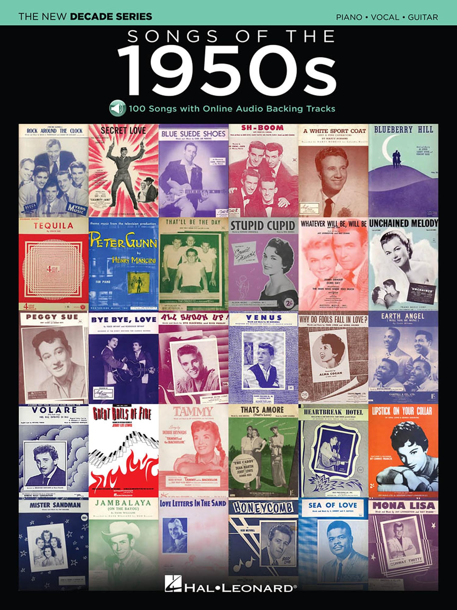 Songs of the 1950s the New Decade Series with Online Play-Along Backing Tracks