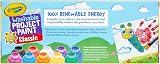 Crayola Washable Kids Paint Set 10 Ct Non-Toxic 2 oz Bottles Bright Colors view 7