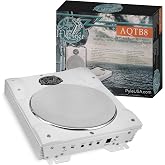 Lanzar 8'' Marine Subwoofer System &ndash; 1000W Waterproof Slim Amplified Woofer with RCA Low Level Input, Remote Control, LED Power Indicators, Adjustable Sensitivity, Bass Boost, and Protection Circuits