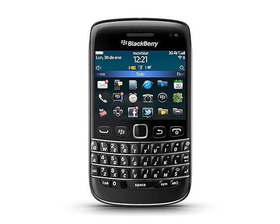 BlackBerry BT-RIM-B9790QB Bold 9790 Smartphone (6,2 cm (2,4 Zoll) Display, 5 Megapixel Kamera, QWERTY, GPS) schwarz