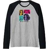 Monster High - Cleo de Nile Lagoona Draculaura Clawdeen Wolf Raglan Baseball Tee