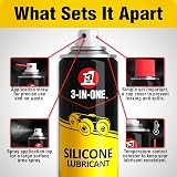 3-IN-ONE Silicone Lubricant 400ml Multipurpose High-Performance Spray view 3