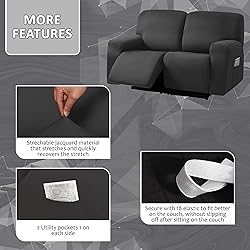 ULTICOR Jacquard Fabric Loveseat