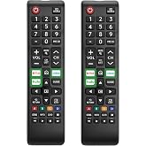 Curanny Remote Compatible with Universal Samsung TV Remote Replacement 2025-2005, IR, No Voice, LCD LED HDTV 3D Smart TVs Models BN59-01315J BN59-01315A BN59-01301A