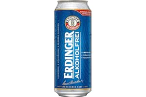 Cerveja Erdinger, Sem Álcool, Lata, 500ml 1un