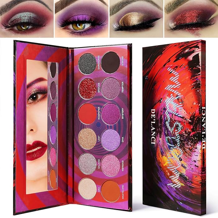 Top 10 Orange And Purple Makeup