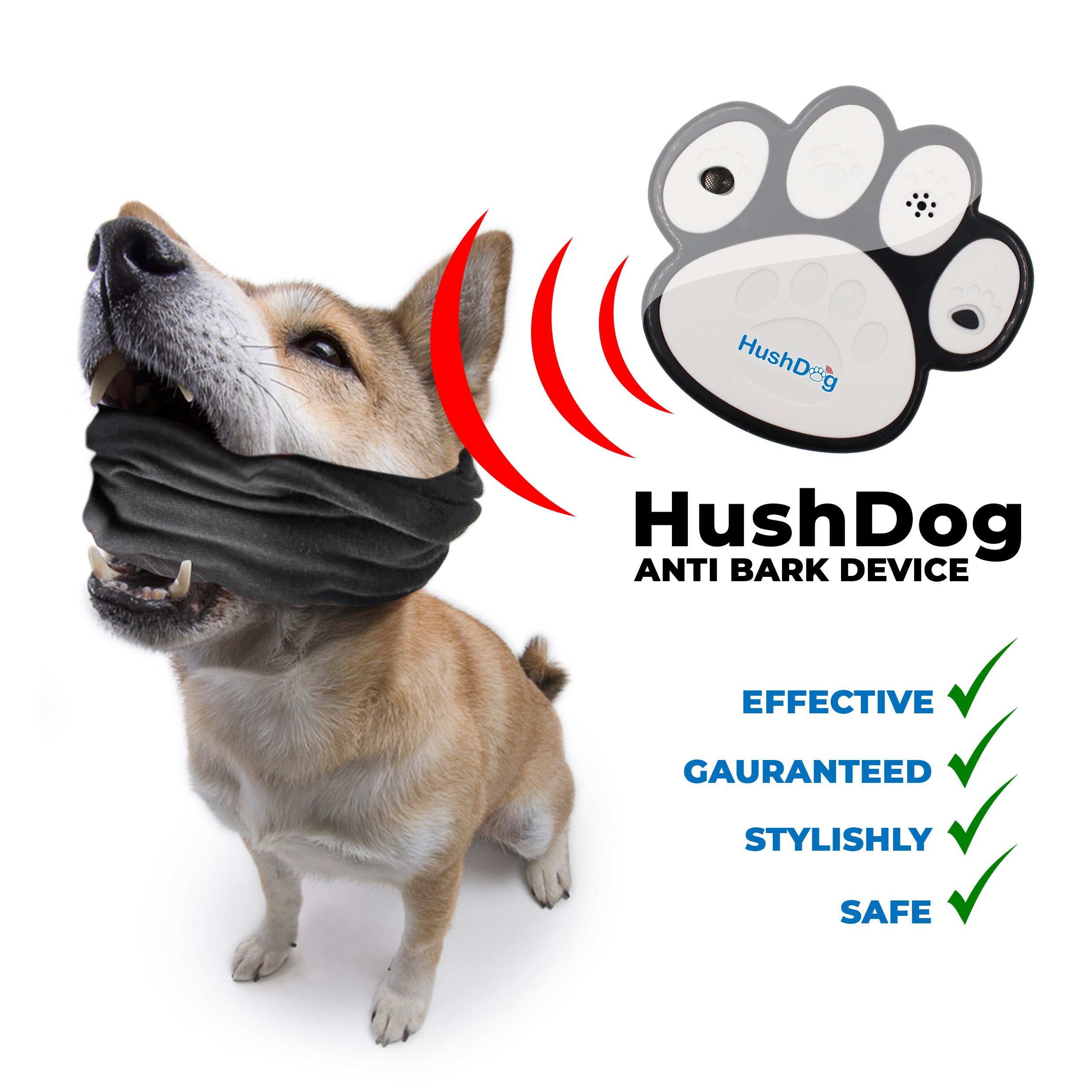 {NEW AND IMPROVED} 2018 UPGRADED DOG\'S PAW DESIGN, ULTRASONIC ANTI DOG BARKING DEVICE, ULTRASONIC DOG BARK DETERRENT STOP BARKING DOG SILENCER SAFE FOR PETS AND HUMANS DOG TRAINING