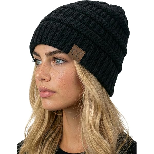 ANGELA & WILLIAM Winter Warm Thick Cable Knit Slouchy Skull  display picture 2