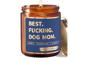 GOT YOU A LITTLE SOMETHING Best Dog Mom Funny Scented Candle - Dog Mom Gifts for Women for Mothers Day - Birthday Gift from Dogs, Fur Mama Gift Ideas, Animal Decor, Pet Lovers Gifts for Mothers Day