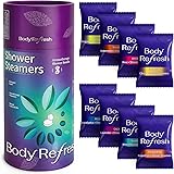 BodyRefresh Shower Steamers Aromatherapy - 8 Pack Shower Bombs with Essential Oils. Self Care Birthday Gifts for Women, Gifts